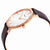 Bulova Classic Warm Grey Dial Rose Gold-tone Mens Watch 97A126