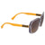 Fendi Pequin Oversize Grey Ochre Asia Fit Sunglasses