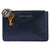 Marc Jacobs Saffiano Leather Wallet- Navy Blue