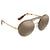 Prada Pale Gold Ladies Sunglasses PR 65TS ZVNODW 36