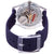 Swatch Polapurple Quartz Purple Dial Purple Silicone Watch SUOK712