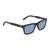 Montblanc Blue Rectangular Sunglasses MB694S 02X 56