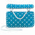 Valentino Rockstud Spike Small Shoulder Bag- Light Blue