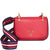 Prada Leather Shoulder Bag- Red