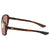 Costa Del Mar Riverton Copper Mirror Silver Polarized Plastic Rectangular Sunglasses RVT 10 OSCP