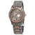 Ebel X-1 Grey Dial Ladies Grey PVD and 18k Rose Gold Watch 1216117