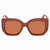 Fendi Brown Square Ladies Sunglasses FF 0267/S 2LF/70 51