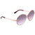 Tom Ford Rania Shiny Rose Gold Pink Round Sunglasses FT0564 28Z