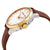 Michael Kors White Dial Mens Leather Watch MK7071