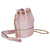 Tory Burch Fleming Mini Leather Bucket Bag- Pink