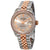 Rolex Lady Datejust Sundust Dial Automatic Ladies Steel and 18K Everose Gold Jubilee Watch 279381SNRJ