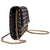 Valentino Rockstud Spike Crossbody Bag- Black