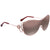 Roberto Cavalli Brown Mirror Shield Ladies Sunglasses RC106138G14