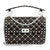 Valentino Rockstud Spike Medium Shoulder Bag- Black