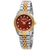 Mathey-Tissot Rolly III Crystal Brown Dial Ladies Watch D810BM