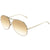 Chloe Nola Light Brown Gradient Aviator Ladies Sunglasses CE127S 722 61