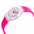 Swatch Fluo Pinky Grey Dial Ladies Watch GE256