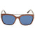 Ermenegildo Zegna Blue Shaded Square Mens Sunglasses ZC000550V56