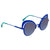 Fendi Eyeshine Blue Gradient Cat Eye Ladies Sunglasses FF 0247/S PJP/GB 54