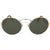 Prada Round Green Lens Sunglasses