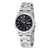 Seiko Solar Quartz Black Dial Mens Watch SNE039