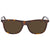 Montblanc Brown Rectangular Mens Sunglasses MB647S 52J 54