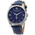 Armand Nicolet LB6 Blue Dial Mens Hand Wound Leather Watch A134AAA-BU-P140BU2