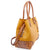 Michael Kors Mercer Gallery Pebbled Leather Shoulder Bag - Marigold