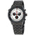 Swiss Military Thunderbolt Chronograph Mens Black IP Steel Watch 2955