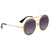 Gucci Gold Round Sunglasses