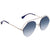 Fendi Ribbons & Crystals Blue Shaded Round Ladies Sunglasses FF0326SPJP0857