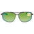 Costa Del Mar Shipmaster Green Mirror Polarized Plastic Aviator Sunglasses SMR 22 OGMP