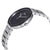 Seiko Essentials Black Dial Stainless Steel Mens Watch SNE479