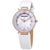 Anne Klein Crystal White Mother of Pearl Dial Ladies Watch AK/3272RGWT