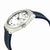 Swatch Brut De Bleu Silver Dial Blue Rubber Mens Watch YWS431