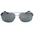 Burberry Acoustic Check Plaque Sunglasses - Gunmetal/Grey