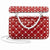 Valentino Rockstud Spike Small Shoulder Bag- Red