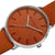 Bruno Magli Men's Roma 1163 Unique Italian Leather Dial and Strap Ten Minimalist Watch 18.181163.SU