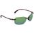 Costa Del Mar Sea Grove Green Mirror Polarized Plastic Rectangular Sunglasses SGV 10 OGMP