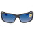 Costa Del Mar Jose Blue Mirror Polarized Plastic Rectangular Sunglasses JO 98 OBMP