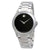Movado Masino Black Dial Stainless Steel Mens Watch 0607032