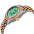 Rolex Lady Datejust Green Stripe Dial Diamond Bezel Automatic Watch 279383GNDJ