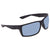 Costa Del Mar Reefton Gray Silver Mirror Polarized Plastic Rectangular Sunglasses RFT 01 OSGP