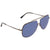 Tom Ford CHASE Blue Pilot Mens Sunglasses FT0586-12V