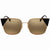 Fendi Brown Mirrored Square Ladies Sunglasses FF 0191/S 0002M