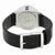 Calvin Klein Accent Black Dial Black Leather Ladies Watch K2Y231C3