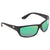Costa Del Mar Tasman Sea Green Mirror 580P Wrap Unisex Sunglasses TAS 11 OGMP