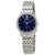 Citizen Silhouette Crystal Navy Blue Dial Ladies Watch EX1480-58L