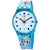 Swatch Prikket Blue Dial Blue Silicone Ladies Watch GS401