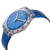 Swatch Encrier Blue Dial Blue Silicone Mens Watch SUOK126